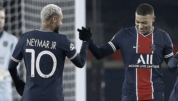 Mbappé y Neymar tienen contrato en PSG hasta 2022. (EFE)