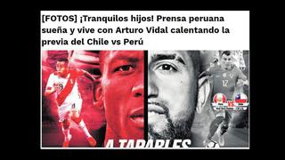 ¡Tranquilos hijos! la prensa de Chile así calienta el partido contra Perú en en Miami