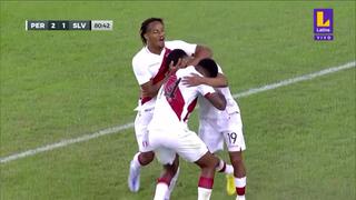 En su debut: el golazo de Bryan Reyna para el 3-1 de Perú vs. El Salvador [VIDEO]