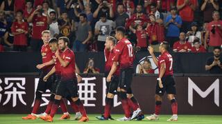 Manchester United venció por penales (10-9) a AC Milan por la International Champions Cup 2018