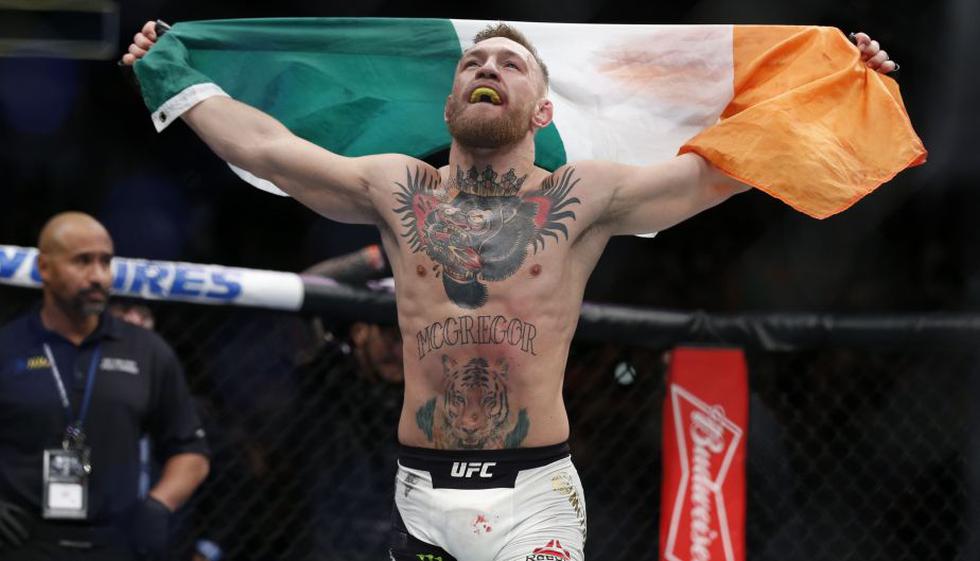 Conor McGregor es campeón de peso pluma y ligero en la UFC. (Getty)