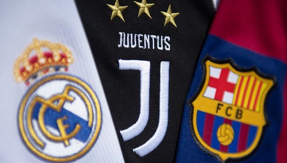 Real Madrid, Barcelona y Juventus son los fundadores de la Superliga. (Getty)