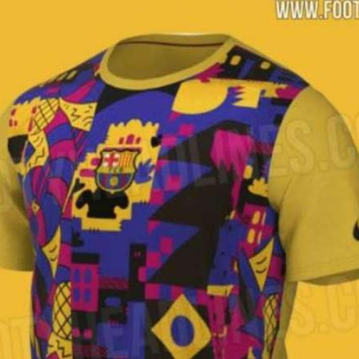 Se filtran las camisetas de Atlético de Madrid y FC Barcelona para la  temporada 2021-22