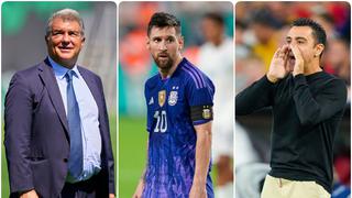 Messi, al Barcelona en 2023: ¿qué condiciones le pusieron Laporta y Xavi para volver?