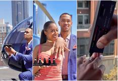 Viral del 2021: con cinco opciones de anillos de diamante le propuso matrimonio a su novia [VIDEO]