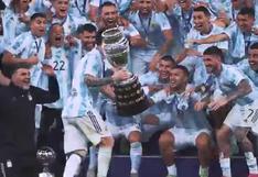 Con Messi como protagonista: Conmebol publicó la “película” de la final de la Copa América [VIDEO]