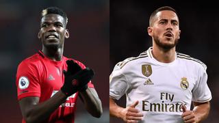 Cualquier cosa puede pasar: agente de Pogba sugiere posible trueque con Hazard