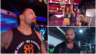 Con el regreso de Roman Reigns y Batista: repasa todos los resultados del Raw de Atlanta