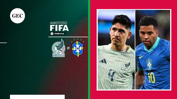 PREVIA México vs Brasil | Amistoso Internacional