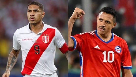 Perú y Chile juegan por la fecha 3 de las Eliminatorias 2026. (Foto: Composición)