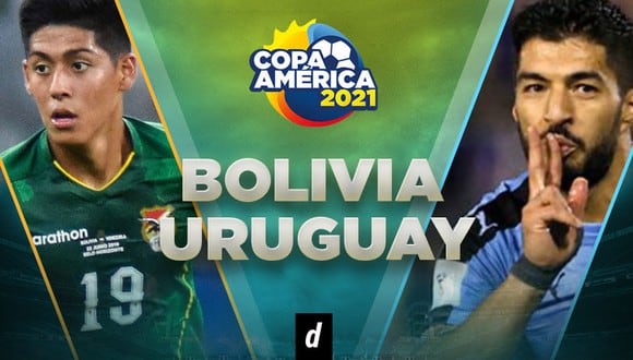 ver Bolivia vs Uruguay en vivo partido hoy copa america 2021