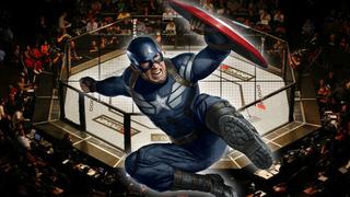 El día que Capitán América venció a una superestrella de la UFC (VIDEO)