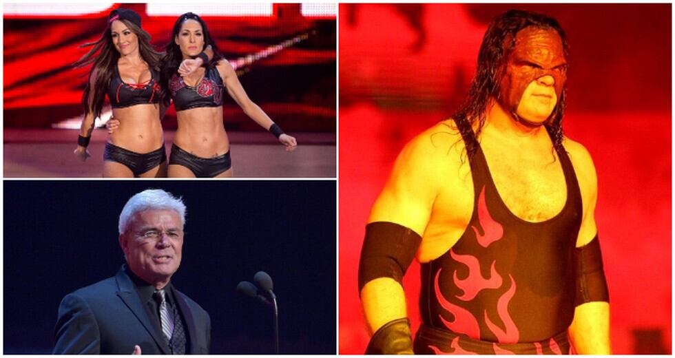 Todas las figuras que serán exaltadas al Salón de la Fama de WWE. (WWE)