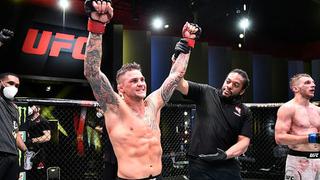 ¡Tremendo combate! Dustin Poirier derrotó a Dan Hooker por decisión unánime en la estelar del UFC en Las Vegas [VIDEO]