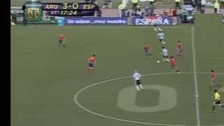 Seis quedaron a sus pies: Messi y la jugada "imposible" en el Argentina vs. España del 2010