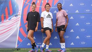 Fútbol para todas: adidas presentó nuevos chimpunes en “Pichanga mixta”