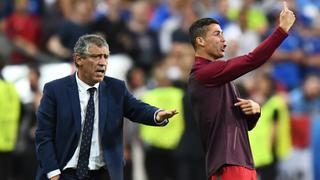 Cristiano Ronaldo hizo de DT en la final de la Eurocopa Francia 2016