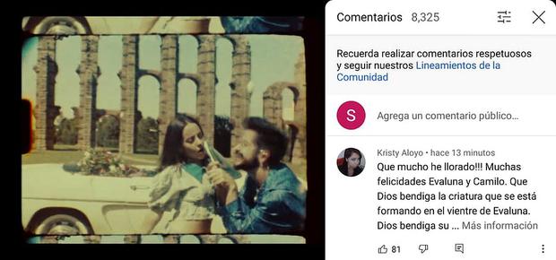 Así podéis ver el videoclip de 'Indigo' de Camilo y Evaluna Montaner junto con los comentarios.  (Foto: Mag)