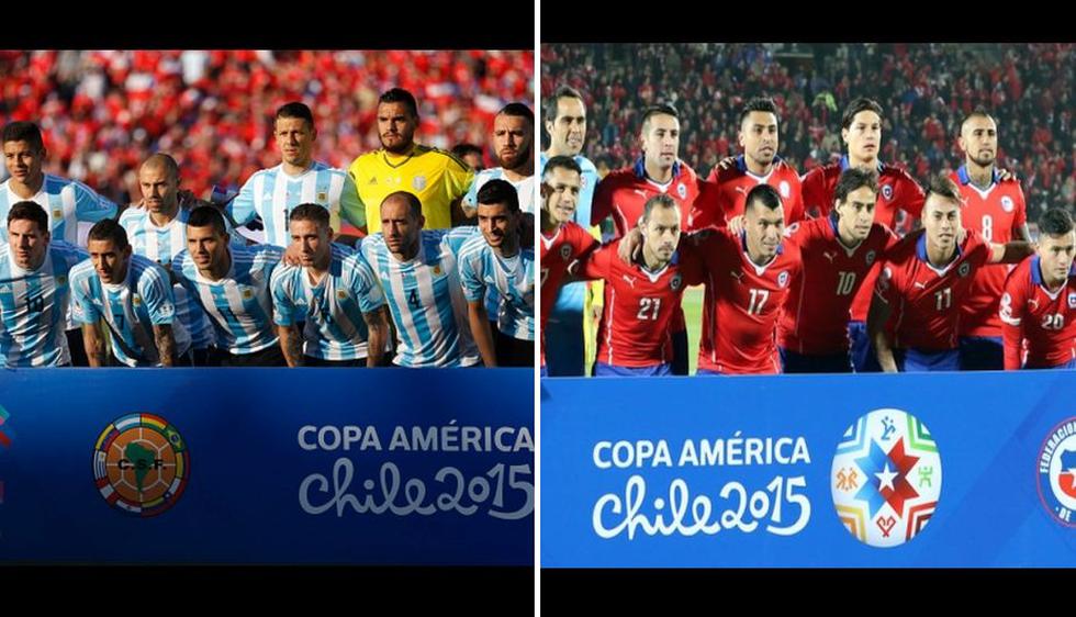 Argentina y Chile volverán a jugar una final de Copa América. (Getty Images)