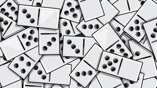¿Puedes hallar las 4 mulas de cero ocultas entre las fichas de dominó? 