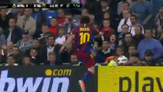 Lionel Messi y el día que provocó a hinchas de Real Madrid con pelotazo