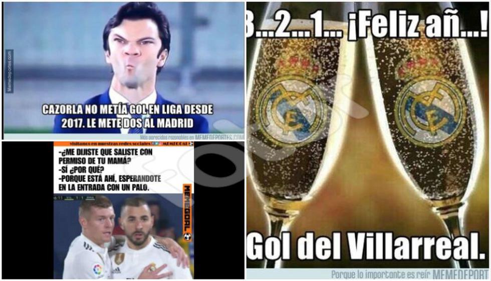 Real Madrid vs. Villarreal: los mejores memes del empate merengue en LaLiga. (Foto: Facebook)