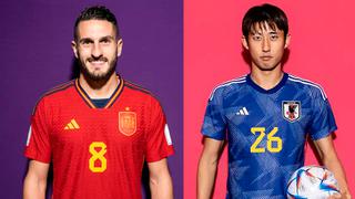 Las alineaciones de España vs. Japón en el partido por el Mundial Qatar 2022