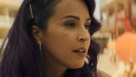 Verónica Sánchez habló sobre una de sus mejores escenas en “Sky Rojo” (Foto: Netflix)
