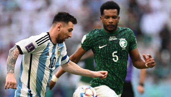 Lionel Messi y compañía no pudo ante Arabia en la primera fecha del Mundial Qatar 2022. (Foto: AFP)