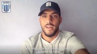 El mensaje de los jugadores de Alianza Lima para respetar la cuarentena por el coronavirus [VIDEO]