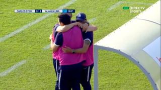 Todo tiene su final: el abrazo de Mario Salas con su comando técnico tras sumar su primera victoria con Alianza Lima [VIDEO]