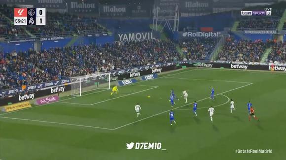 Doblete de Joselu para el 2-0 del Real Madrid vs. Getafe por LaLiga. (Vídeo: X).