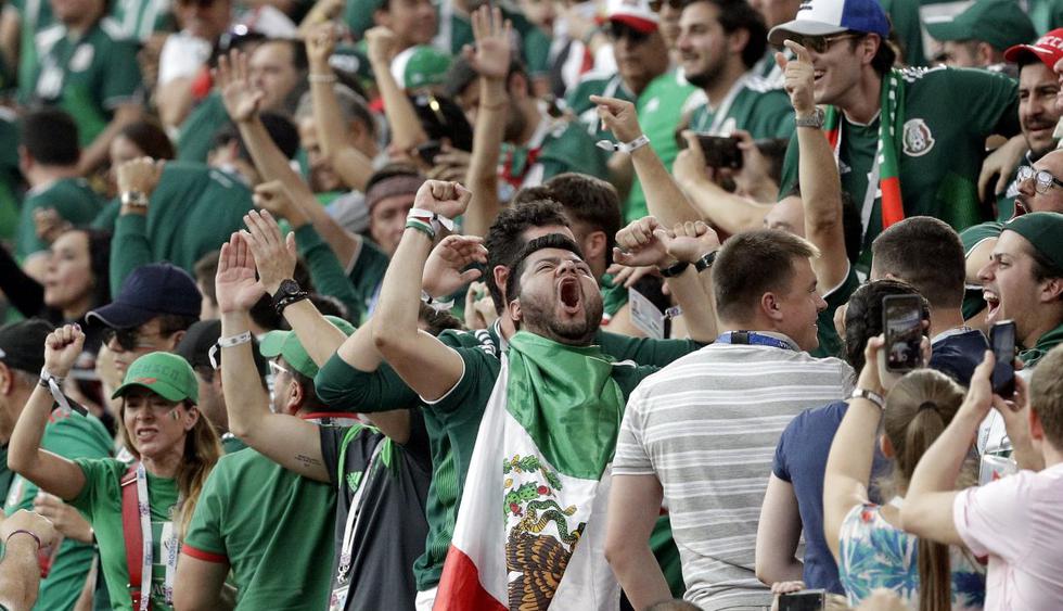 Hinchas de la Selección de México. (AFP)