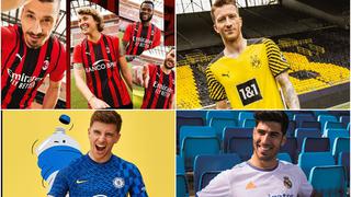 Se lucieron: las camisetas de los grandes clubes de Europa para la temporada 2021-22 [FOTOS]