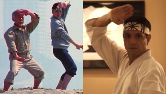 Conoce algunas similitudes de la serie “Cobra Kai”y la película “Karate Kid”. (Foto: Captura Netflix)