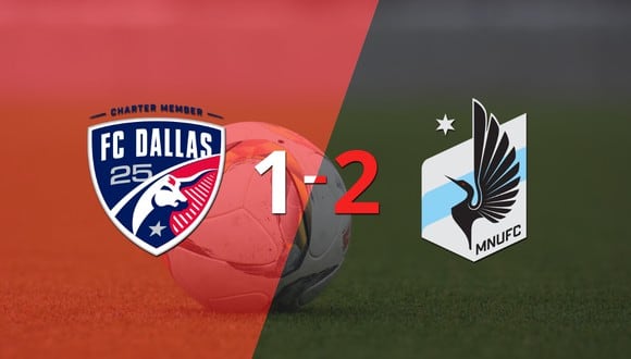 Minnesota United gana de visitante 2-1 a FC Dallas