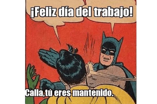 The famous Batman and Robin meme can also be used to send it on WhatsApp.  (Photo: Memegenerator)