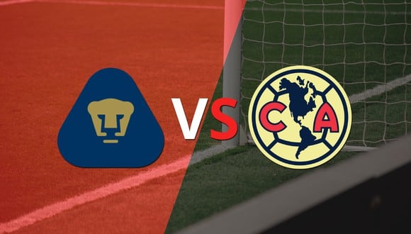 Victoria parcial para Club América sobre Pumas UNAM en el estadio Olímpico Universitario