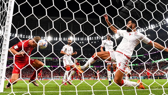 Dinamarca empató con Túnez en su primer partido del Mundial 2022. (Foto: Agencias)