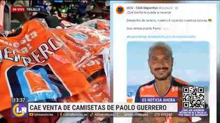 Nula venta de camisetas de Paolo Guerrero preocupa a emprendedores en Trujillo