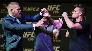 UFC: Conor McGregor y Nate Díaz casi se agarran a golpes en conferencia (VIDEO)