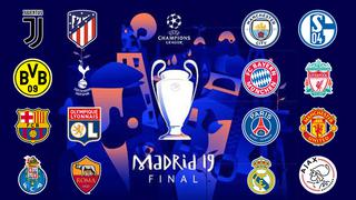 Las opciones del Real Madrid, Barcelona, Juventus de avanzar a cuartos de final de la Champions League