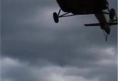 Loco mundo: un helicóptero invade estadio de Ecuador e interrumpe partido