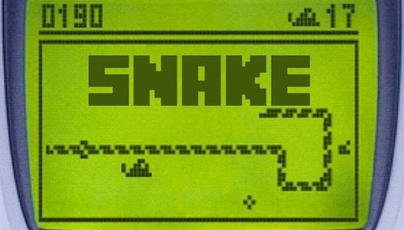 ¿Sabías cómo finaliza 'Snake', el clásico juego de los celulares Nokia? (Foto: As)