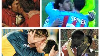 Día Internacional del beso: los jugadores que no dudaron en mostrar cariño a sus compañeros