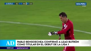 Leao Butrón será titular en el debut de Alianza Lima en la Liga 1