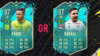 FIFA 20: Fábio y Rafael de Ligue 1 están disponibles en Ultimate Team