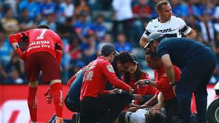 No apto para sensibles: la terrible lesión en el brazo de jugador en el Cruz Azul-Pumas [VIDEO]