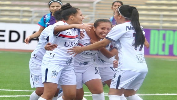 Mariza Gomez marcó un doblete en la victoria de la San Martin ante FC Killas (2-1).