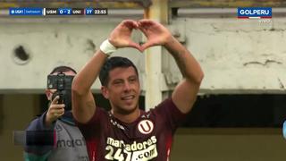 Apareció como ‘9’: gol de Federico Alonso para el 2-0 de Universitario vs. San Martín [VIDEO]